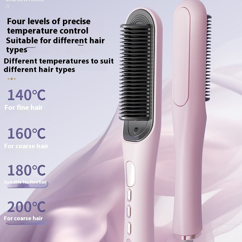 Household Hair Straightener LCD Display Multi-gear Temperature Adjustment Hair Curler