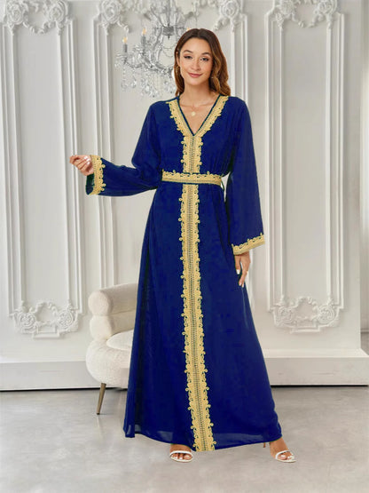 Middle East European And American Arab Women's Dress Dress