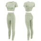 Women Yoga Sportswear Seamless Outfit Fashion Trousers