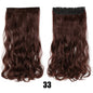 Women's Big Wavy Long Curly Hair Extensions Are Naturally Fluffy And No Trace