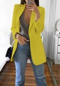Lapel Slim Cardigan Temperament Blazer