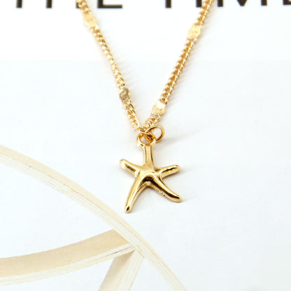 Alloy Starfish Shaped Anklet For Women