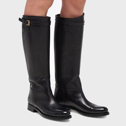 Flat-bottomed Fashion Women's High-top Fashion Boots