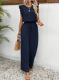 Elegant Exclusive Lace Trim Short Pants Set