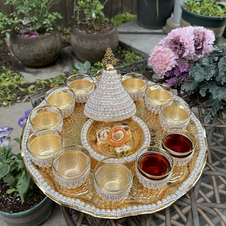 European Tray Tea Set Luxury Coffee