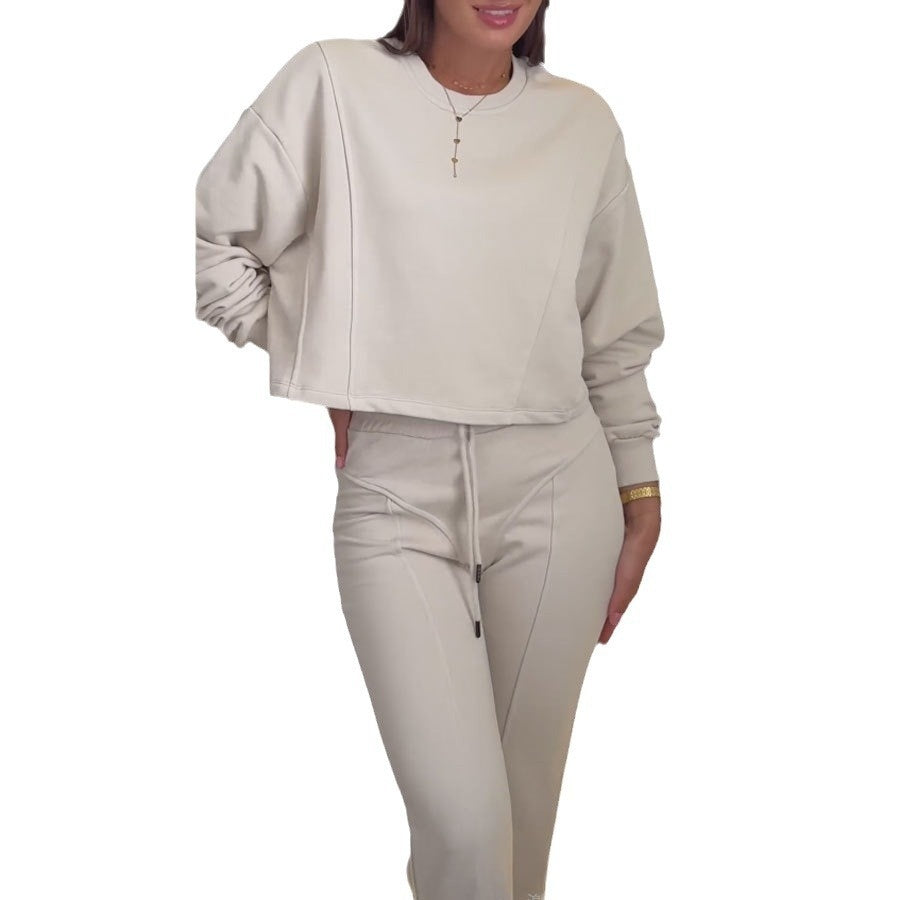 Hooded Top Two-piece Pants