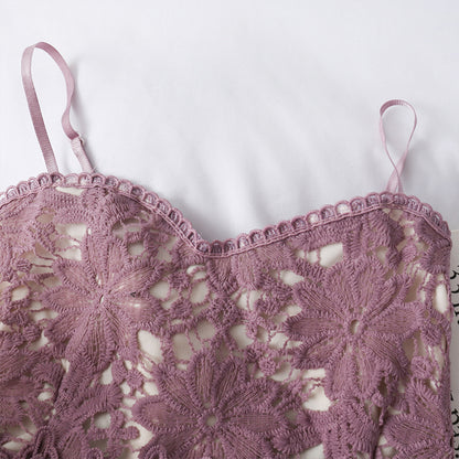 Short off shoulder sleeveless top