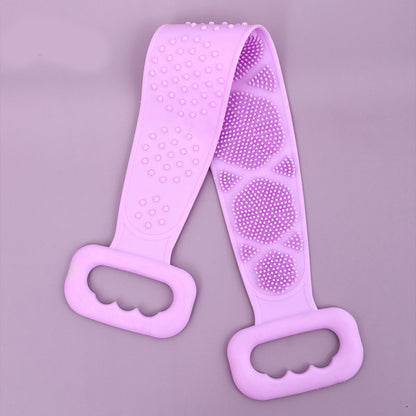 Silicone double-sided bath towel