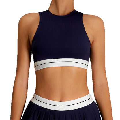 Women's Tight Contrast Color High-strength Running Fitness Vest