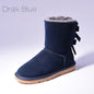 High Quality SALE Women Australia Snow Boots Warm Fur Baileys Bow Boots Women Winter Boots Snow Boots Big Size