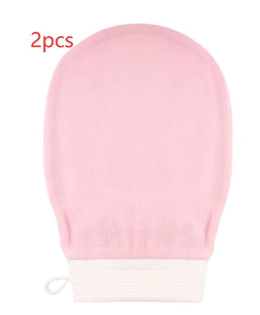 Black Rough Sand Massage Double-sided Back Rubbing Bath Towel To Rub Back