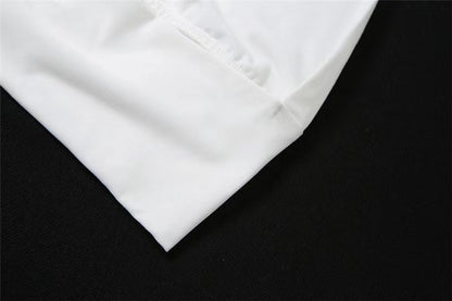 Women's Solid Color Sexy Low-cut Slim Vest