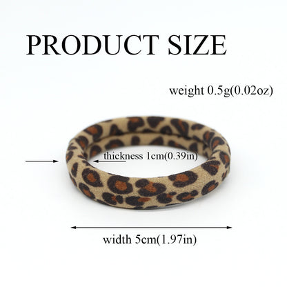Leopard Towel Hair Ring