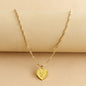 26 English Initial Letter Pendant Necklaces For Women
