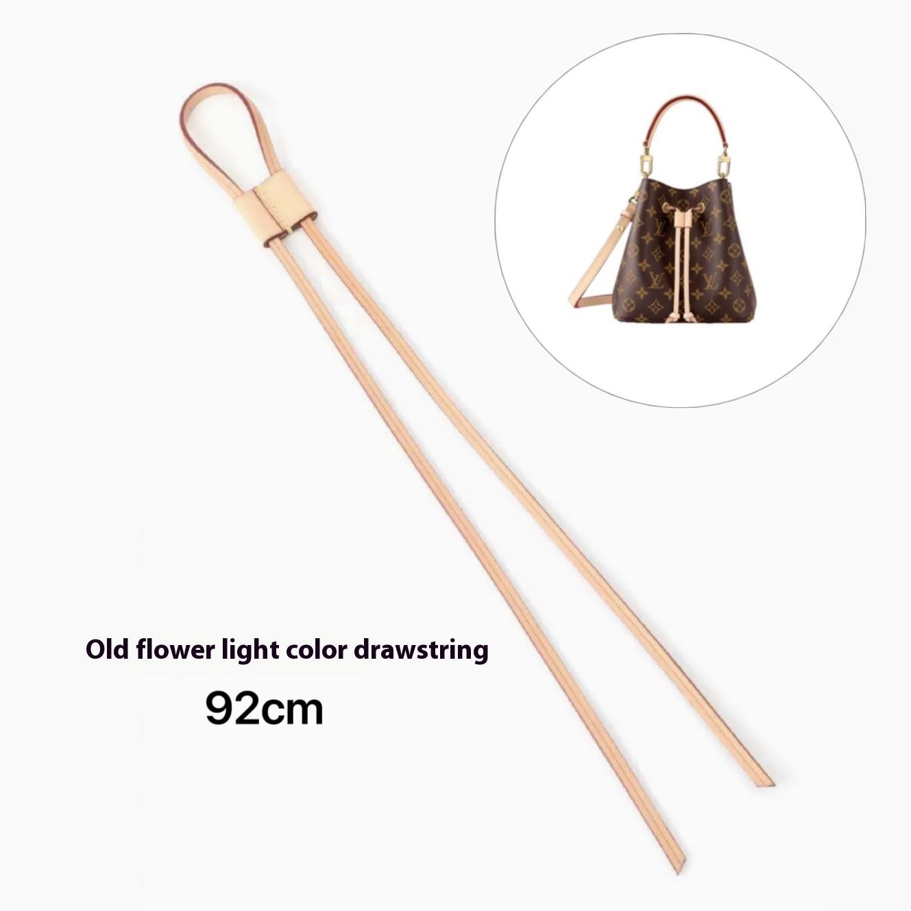 Bucket Exclusive Bag Strap Accessories Handle Leather Portable Belt