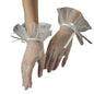Bridal Wedding Mesh Bow Lace Gloves