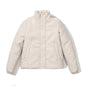 European Size Short Autumn And Winter Leather Coat Women's European And American Thickened Cotton-padded Coat
