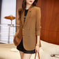 Women's Fashion Simple Blazer Shorts Two-piece