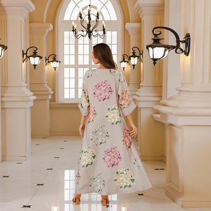 DUBAI Turkish Muslim Middle East Women's Beaded Gown