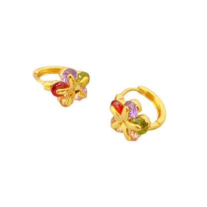 Gold Light Luxury Petite Earrings Women