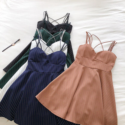 Woman Summer Backless Dress