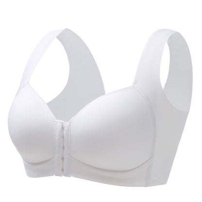 Women's Fashion Front Closure Underwired Gathering Bra