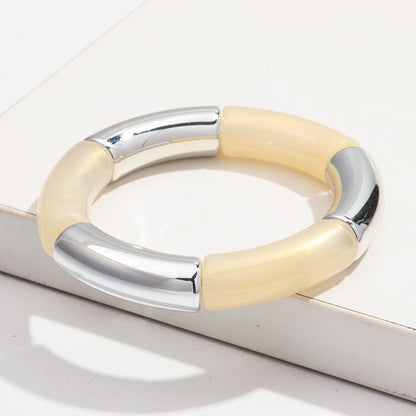 Fashion Bracelet Acrylic Gold Powder Plus Gold Ladies