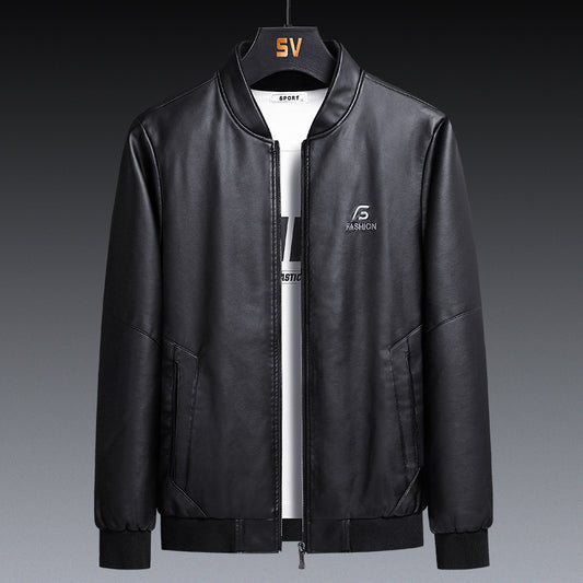 Slim Fit Stand Collar All Match Jacket