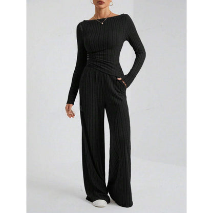 Turtleneck Knitting Long-sleeve Suit Women's Loose