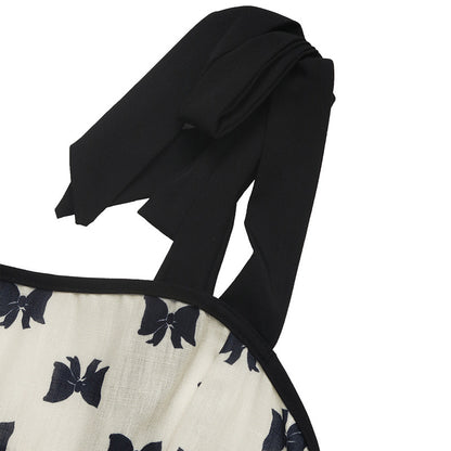 Women's Sleeveless Tie Strap Mini Dress Summer Square Neck Smocked A Line Elegant Cute Short Dresses