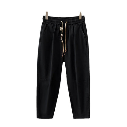 Plus Size Elastic Waist Simple Women