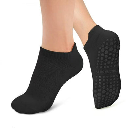Boneless Mesh Athletic Socks Non-slip Silicone Indoor