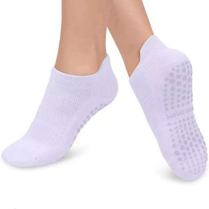 Boneless Mesh Athletic Socks Non-slip Silicone Indoor