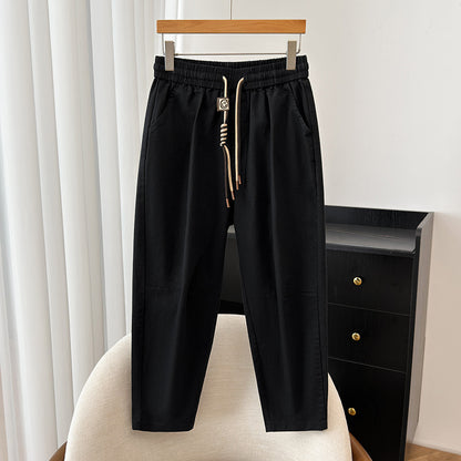 Plus Size Elastic Waist Simple Women