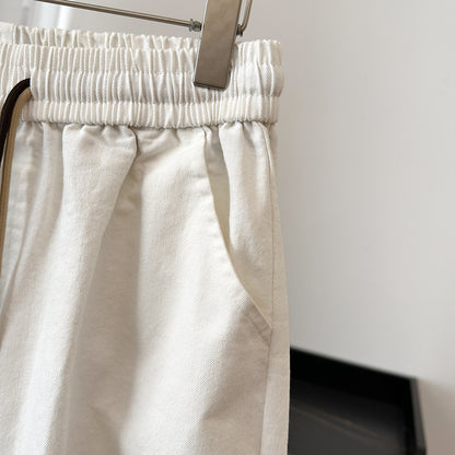 Plus Size Elastic Waist Simple Women