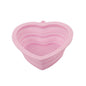Folding Silicone Solid Color Beauty Tools Pad For Washing Brush