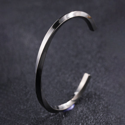 European And American Mobius Silver Bracelet For Women