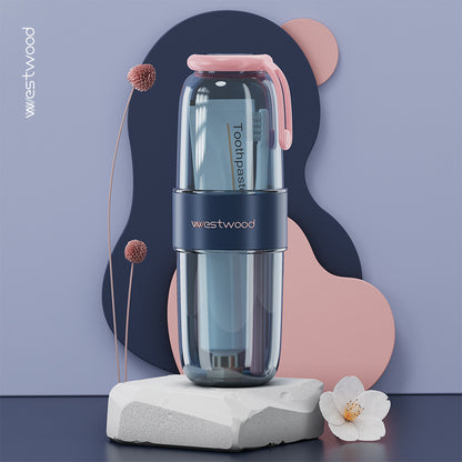 Travel Mouthwash Cup Tooth Cup Tooth Mug Toothpaste Storage Box