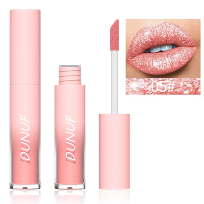 DUNUF 18 Color Diamond Lipstick Lip Gloss