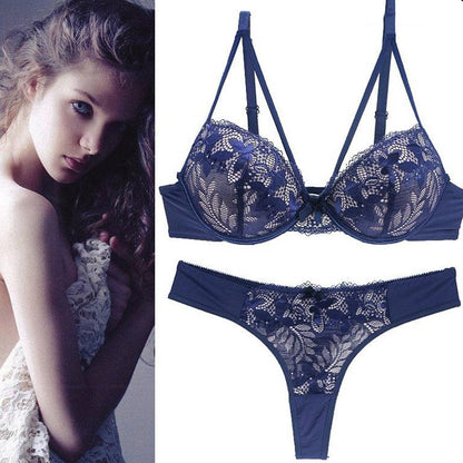 Women's Sexy Lingerie Lace Bra Set Lady Bra Underwear