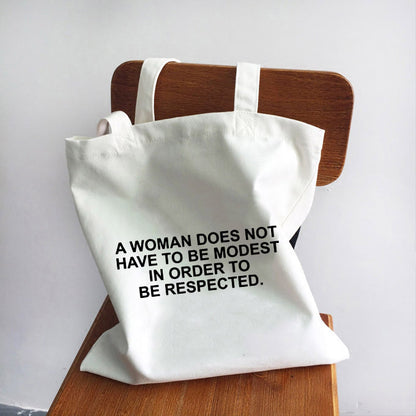 Women's Handbag Canvas Tote Printed Shopping Bag