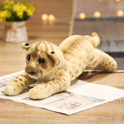 Lion King Plush Toy Simulation Tiger Leopard