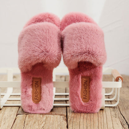 Cotton Slippers Female Cute Net Red Ins