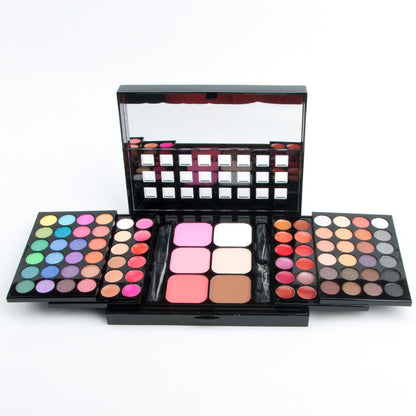 78 Colors Makeup Set 78 Colors Eye Shadow Blush Lip Gloss Makeup Combination Shading Powder Lipstick Eye Shadow Plate Set