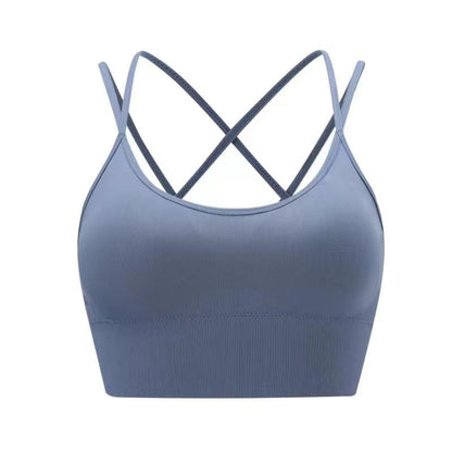 Women's Sports Bra Underwired Tube Top Vest