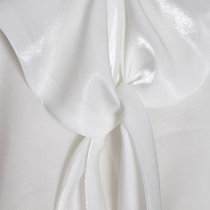 Off-the-shoulder Slim Fashion All-match Girly Women's Shirt