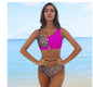 European And American Bikini Women Zipper Split Swimming