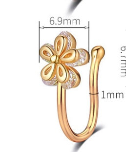 Non-perforated U Nose Clip