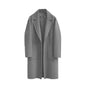 Autumn And Winter Reversible Woolen Coat Women