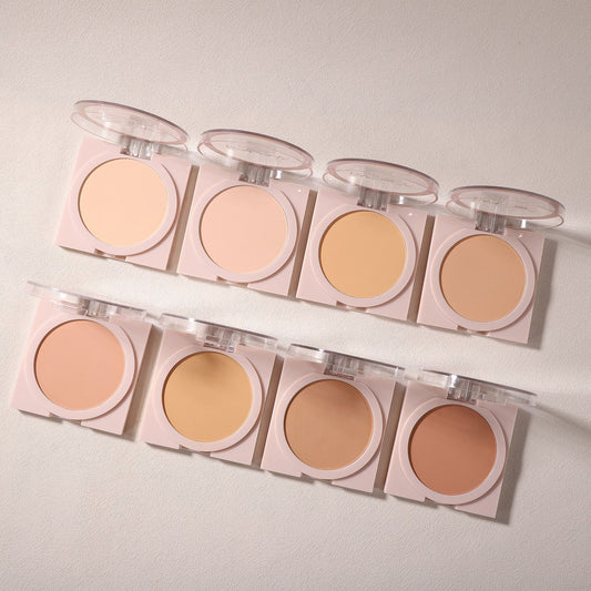 Dry Matte Powder Cake Makeup